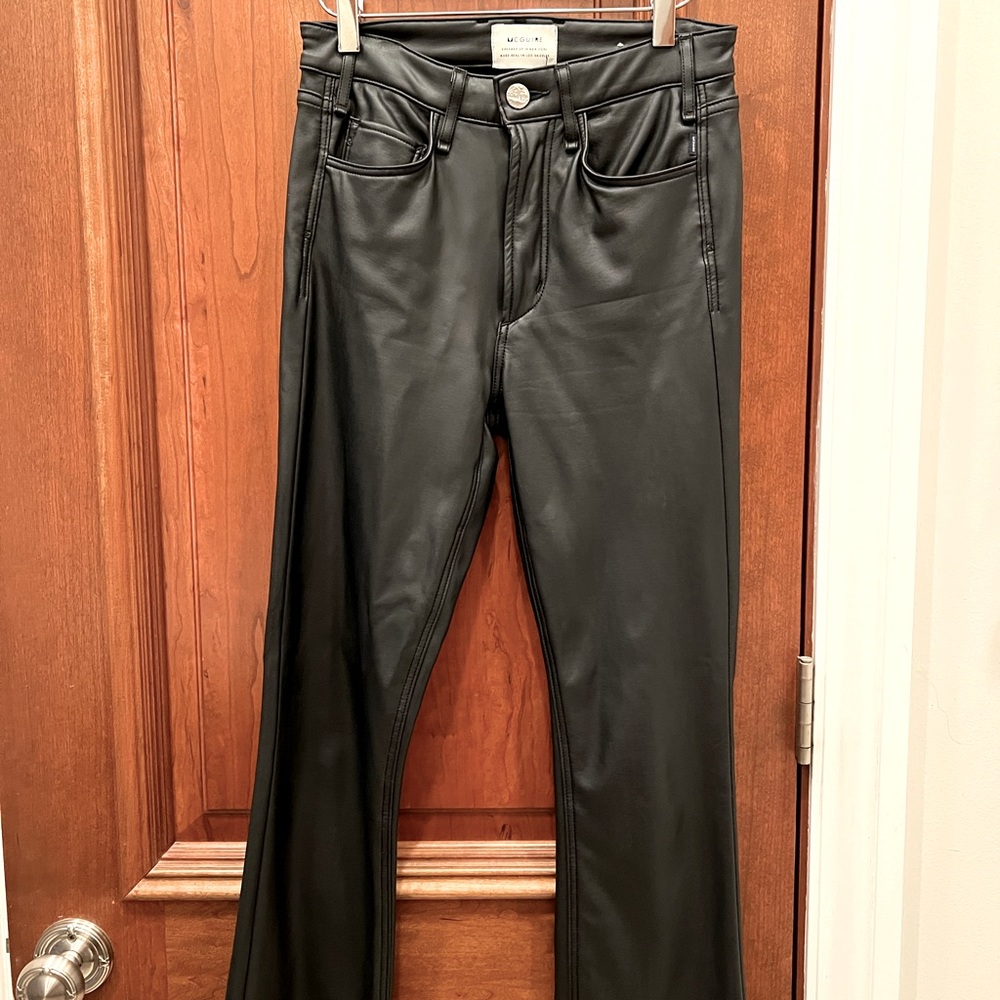 Sensational McGuire faux leather pants!